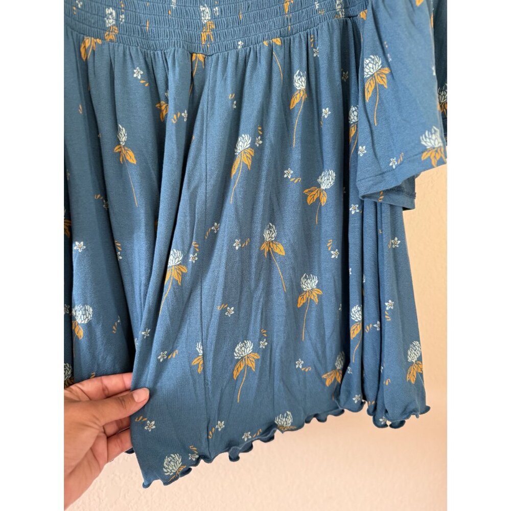 Free People Brand New Women's Lana Off The Shoulder Mermaid Combo Top Size Small - Picture 8 of 9
